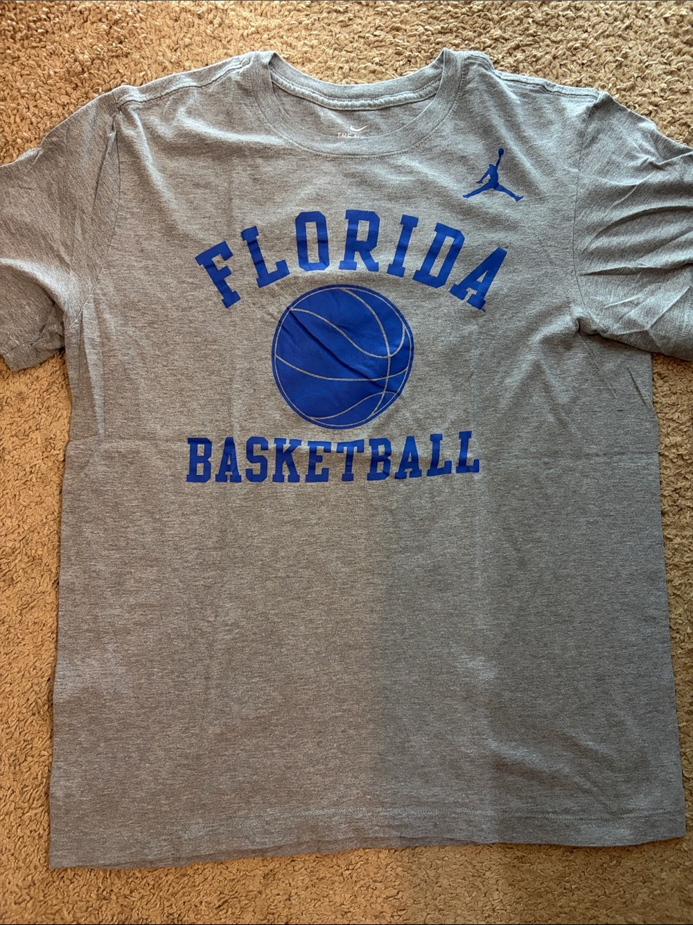 Jordan x Florida Basketball Gray T-Shirt